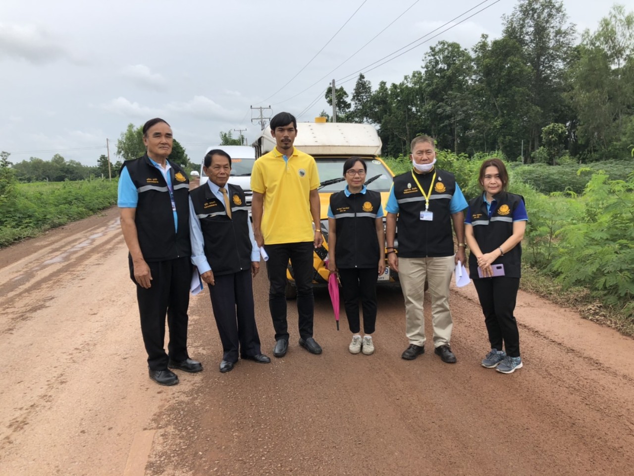 แขวงทางหลวงชนบทหนองคาย รับการตรวจติดตามจากคณะกรรมการธรรมาภิบาลจังหวัดหนองคาย 