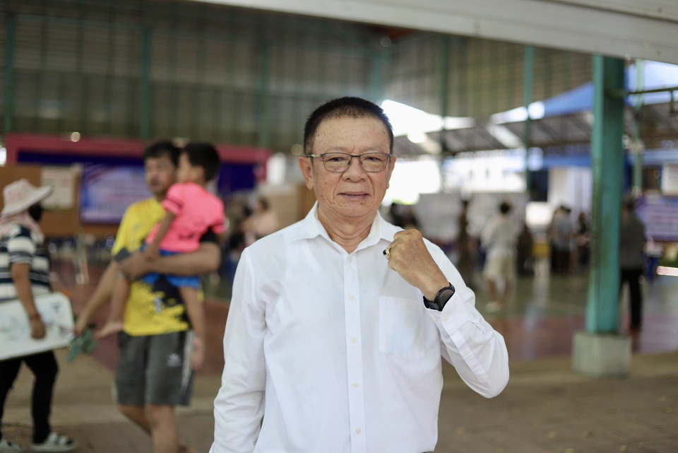"ศักดิ์ชัย" ใช้สิทธิเลือกตั้งนายกเมืองพัทยา ชวนชาวพัทยาออกมาใช้สิทธิกำหนดอนาคต 4 ปี