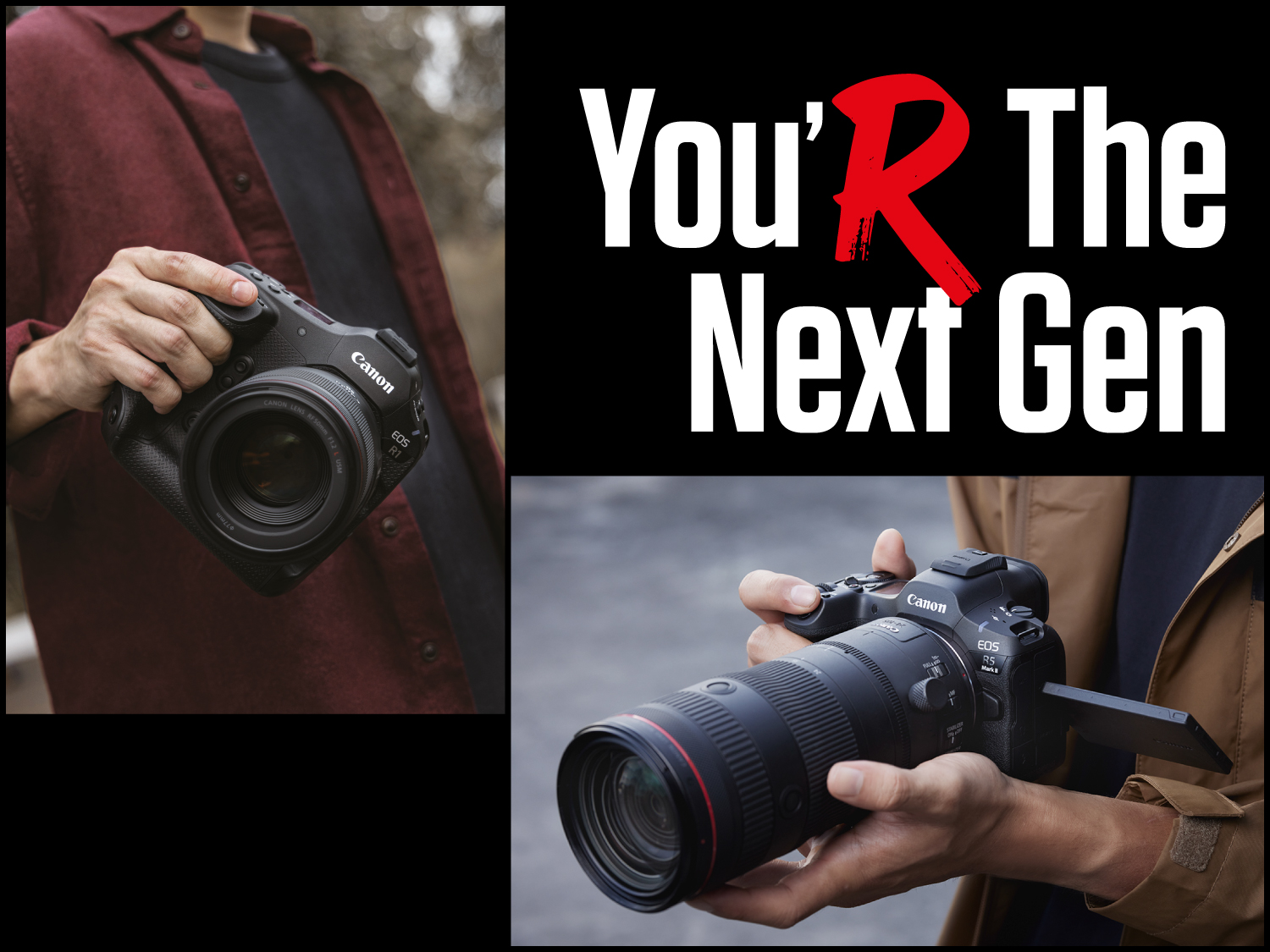 Canon เปิดตัวกล้องมิเรอร์เลสฟูลเฟรม 2 รุ่น ระบบ EOS R You’ R The Next Gen | EOS R1 และ EOS R5 Mark II ตอบโจทย์ทำงานรวดเร็ว แม่นยำ ภาพนิ่ง-เคลื่อนไหว