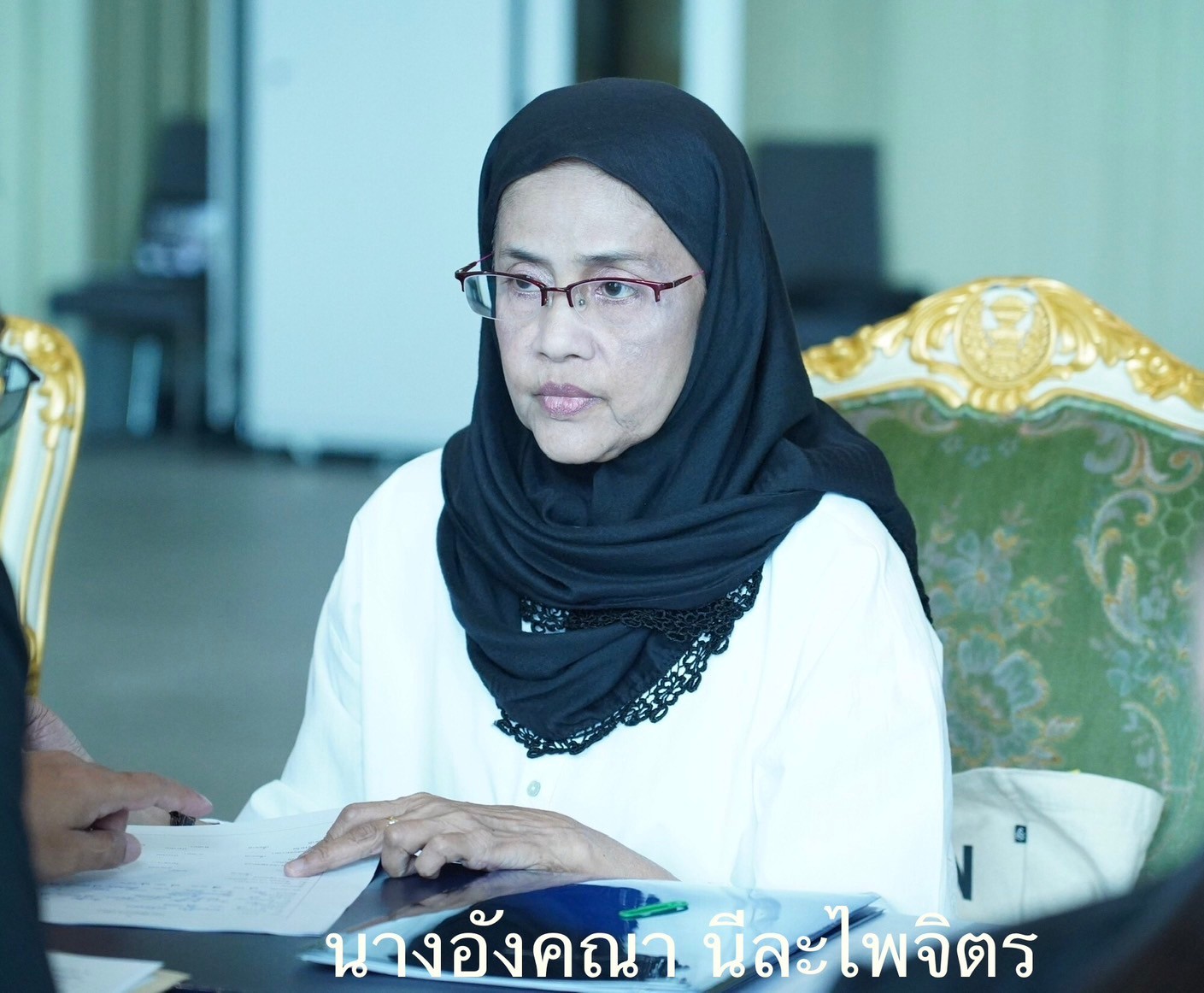 "อังคณา" บอกเสียดายเห็น 3 ชื่อตัวเต็งสายสีน้ำเงิน ชิง "ปธ.วุฒิ"  มีแต่ "อดีตข้าราชการ"  ไม่รู้ "กลุ่มพันธุ์ใหม่" ส่งชื่อ "บุญส่ง"