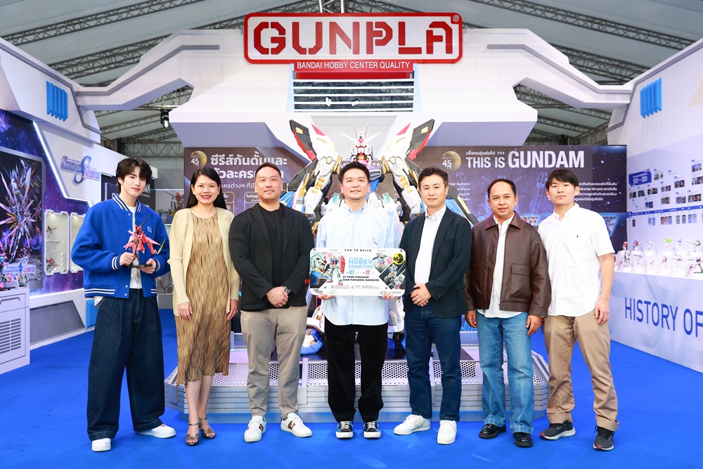 สยามพารากอน สยามเซ็นเตอร์ และ ดรีมทอย ฉลอง 45 ปีกันดั้ม  ในงาน “BANDAI SPIRITS HOBBY EXHIBITION 2024”