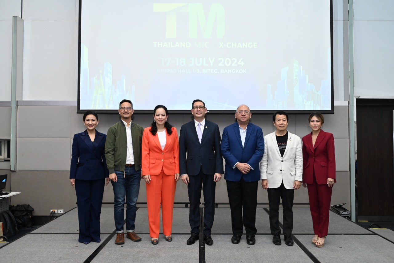 สมาคมการแสดงสินค้าไทยจับมือ"ทีเส็บ"เปิดมิติใหม่ไมซ์ขับเคลื่อนเศรษฐกิจพร้อมเปิดตัว Thailand MICE X-Change 2024