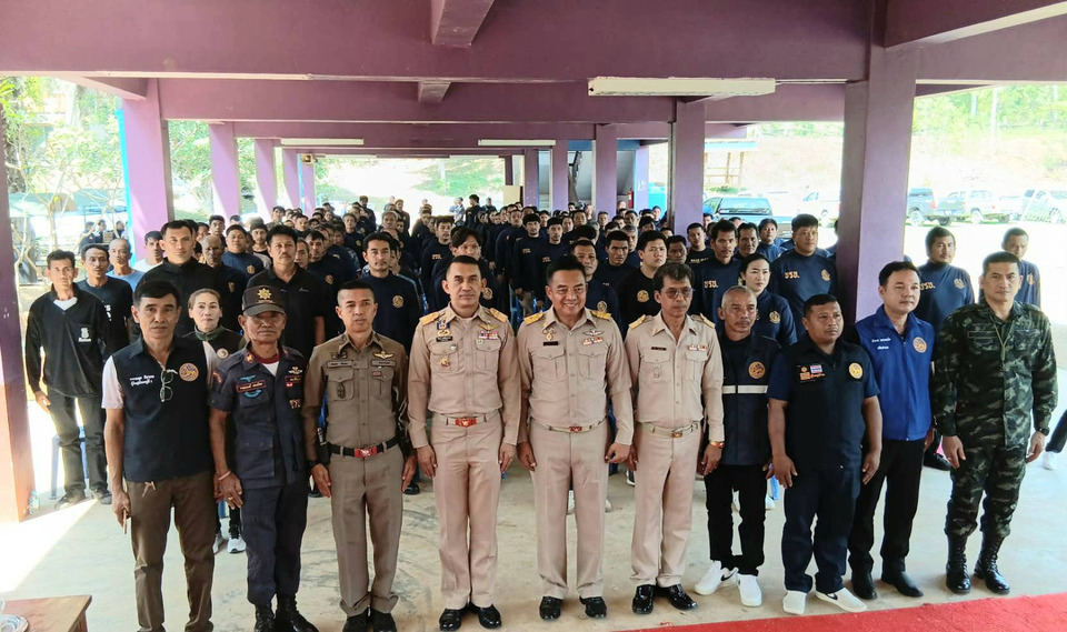 ท่าแซะติวเข้ม ชรบ.3 วันเต็ม เสริมแกร่งแนวชายแดนไทย–เมียนมา 