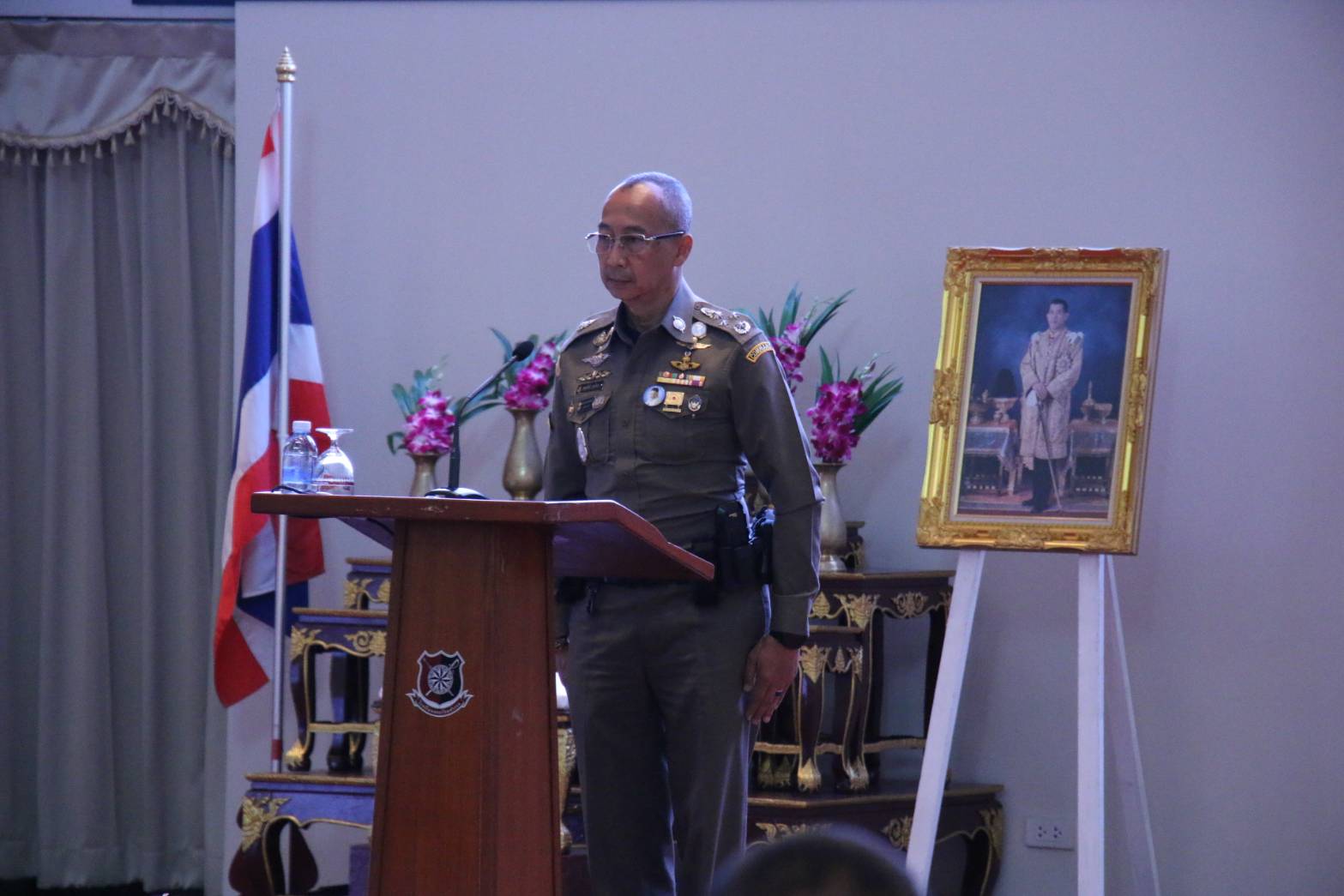 "บิ๊กต่อ"อบรมการระงับเหตุของผู้ปฏิบัติงานสายงานป้องกันปราบปราม (ครูแม่ไก่ (ก)) รุ่น 2