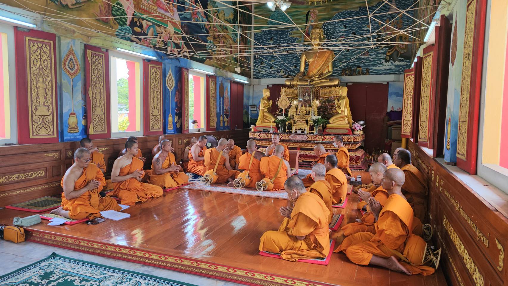 วัดราษฎร์สามัคคี (กม.10) อุปสมบทหมู่ ถวายเป็นพระราชกุศลฯ 