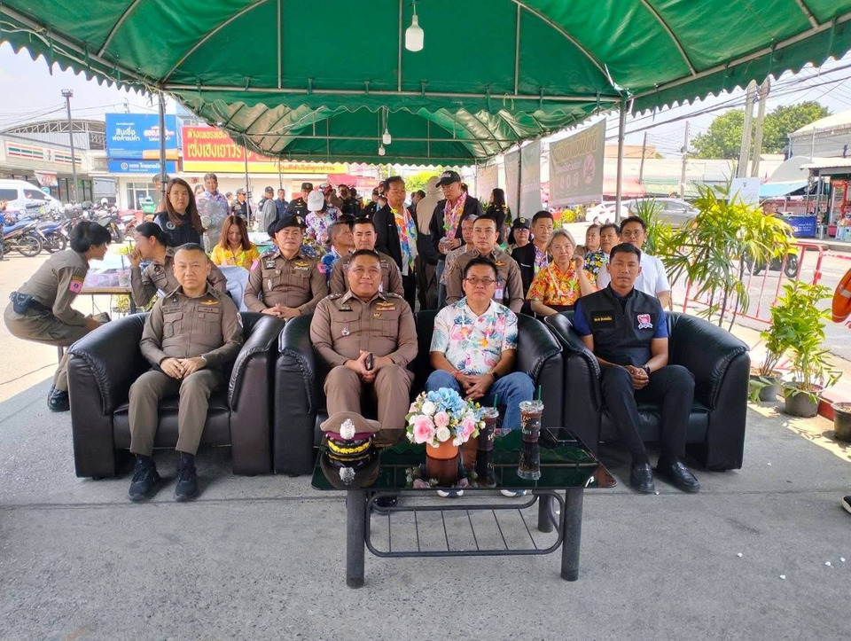 เขตดอนเมือง ร่วมกับ สน.ดอนเมือง ตั้งจุดกองอำนวยการร่วมเฉพาะกิจ ตลาดโกสุม ช่วงสงกรานต์ 69