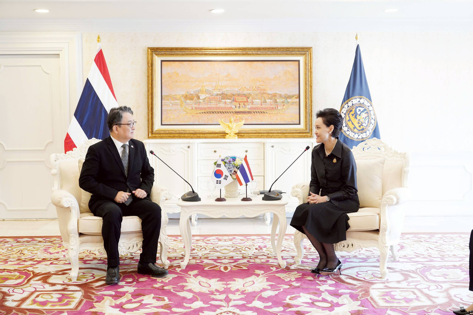 "รมว.พาณิชย์" หารือ “ทูตเกาหลีใต้” ผลักดันปิดดีล FTA ไทย-เกาหลีใต้ ดึงดูดและสร้างความเชื่อมั่นการลงทุนเกาหลีใต้ในไทย