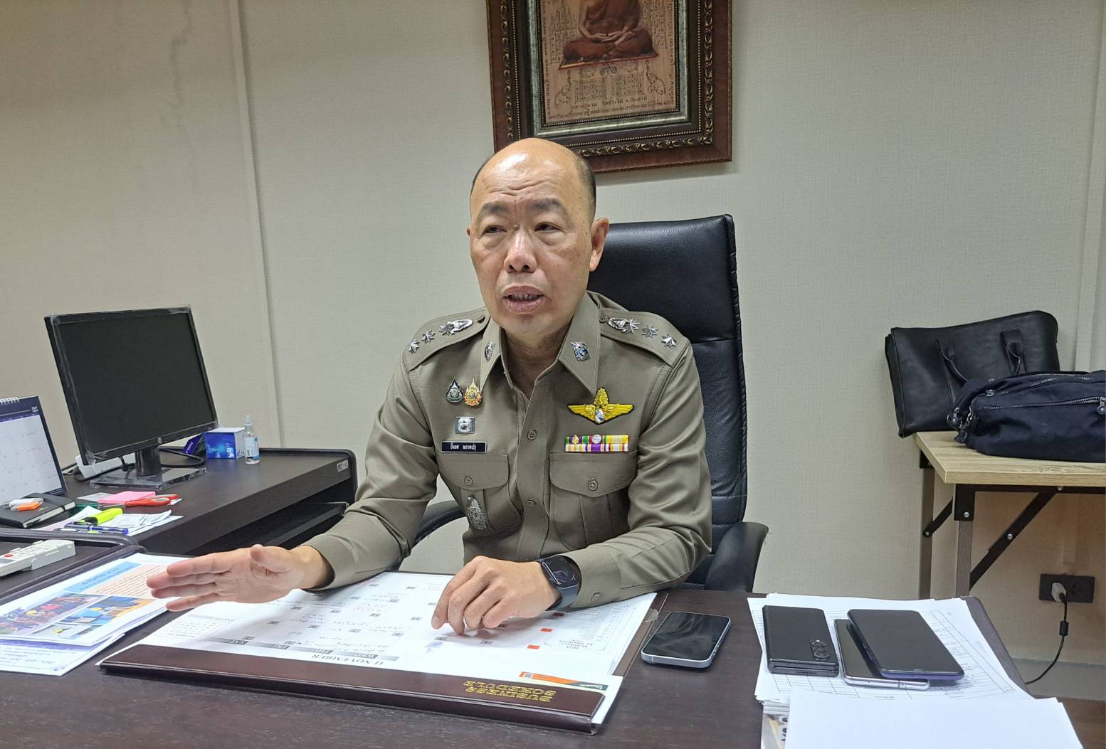 ผกก.อู๋ พ.ต.อ.ยิ่งยศ ฉลาดปรุ บริหารงานโครงการชุมชนปลอดยาเสพติด(ชุมชนยั่งยืน)ได้ลำดับที่ 2 ของ บก.น.3 