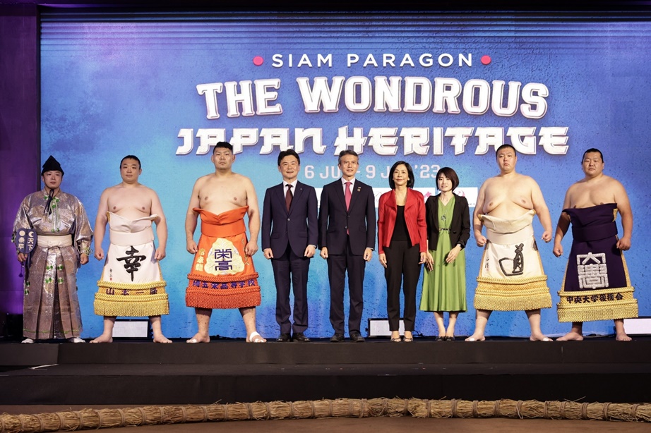 สยามพารากอนร่วมฉลองครบรอบ 136 ปี ความสัมพันธ์ไทย - ญี่ปุ่น  ชวนสัมผัสวิถีแห่งซูโม่ ครั้งแรกในไทย!