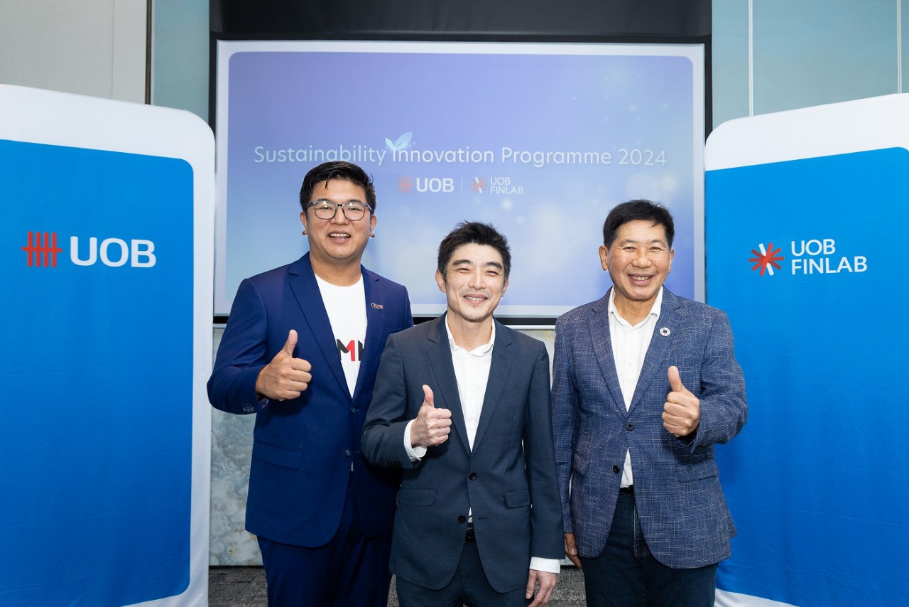 ยูโอบี ประเทศไทย สนับสนุนเอสเอ็มอีไทยสู่ธุรกิจสีเขียว เปิดตัวโครงการ Sustainability Innovation 2024