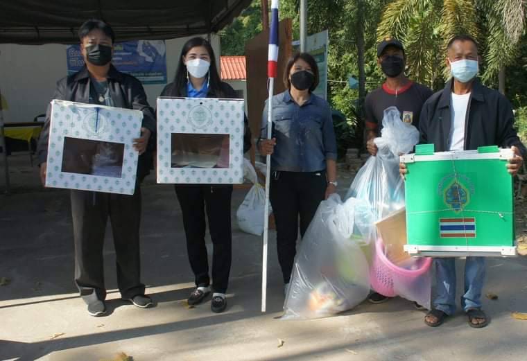 อบต.เขื่องคำ มอบหีบบัตรเลือกตั้งให้ กปน. เตรียมพร้อมเลือกตั้งนายก-ส.อบต.