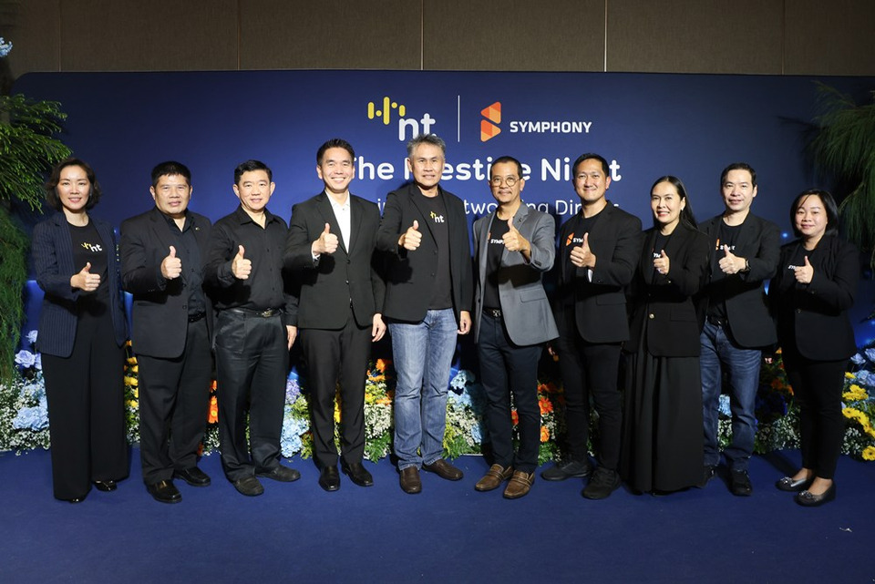NT จับมือ Symphony จัด "The Prestige Night" เปิดหน้าประวัติศาสตร์ครั้งใหม่ ผนึกพลังโทรคมนาคมภาครัฐ-เอกชน สร้างโอกาสธุรกิจยุคดิจิทัล