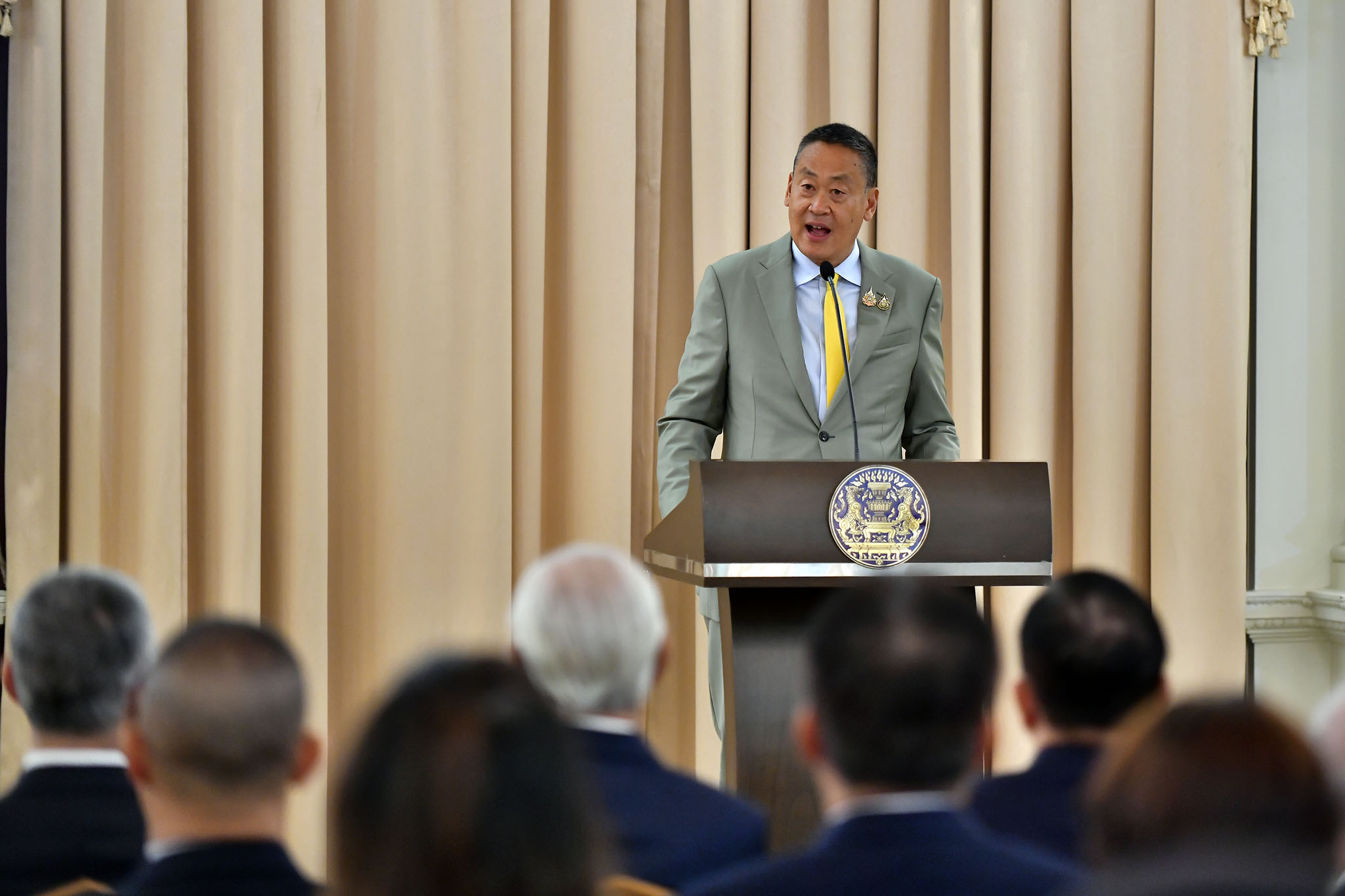 “นายกฯ” ให้โอวาทนักกีฬาทีมชาติไทยก่อนสู้ศึกโอลิมปิก ครั้งที่ 33  รัฐบาลหนุนงบ อวยพรให้คว้าเหรียญมาครอง