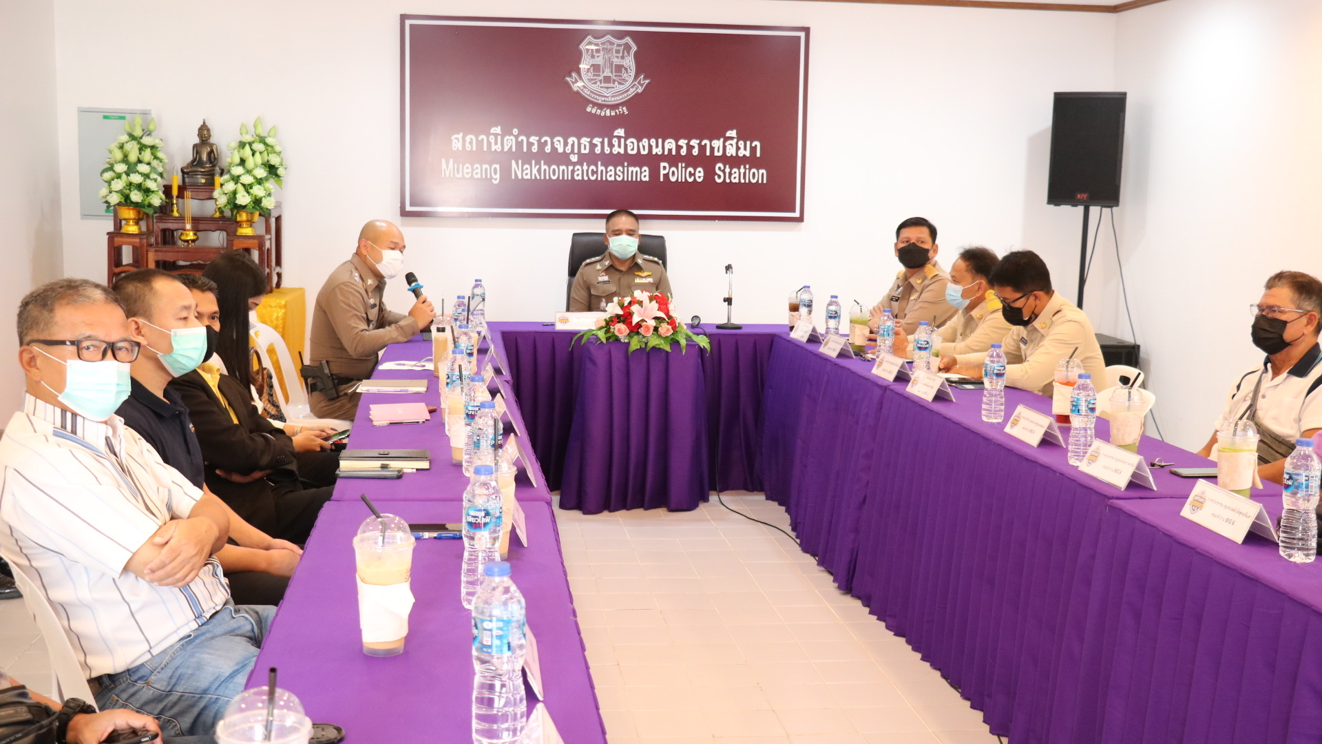 ตำรวจโคราช ปฏิบัติการเชิงรุกสมาร์ท เซฟตี้ โซน 4.0 ระดมสมองทุกภาคส่วนลดอาชญากรรมในชุมชนเมือง