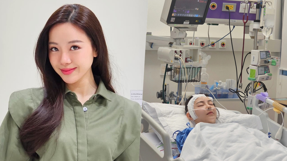 "ทับทิม" ผ่าตัดเนื้องอกสมองรอบ 2 พบขนาดใหญ่กว่าเดิม ล่าสุดปลอดภัยแล้ว