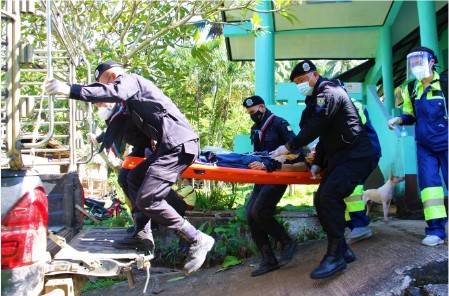 กองทัพภาคที่ 3 จัดเฮลิคอปเตอร์เคลื่อนย้ายผู้ป่วยวิกฤติ