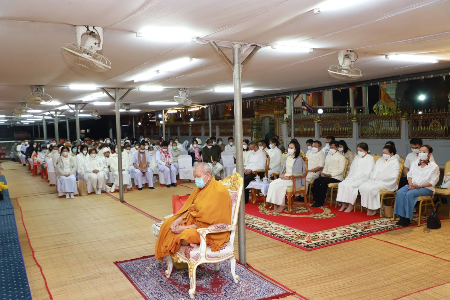 ยโสธรสวดมนต์ข้ามปี  เสริมสิริมงคล ส่งท้ายปีเก่าต้อนรับปีใหม่ 2566