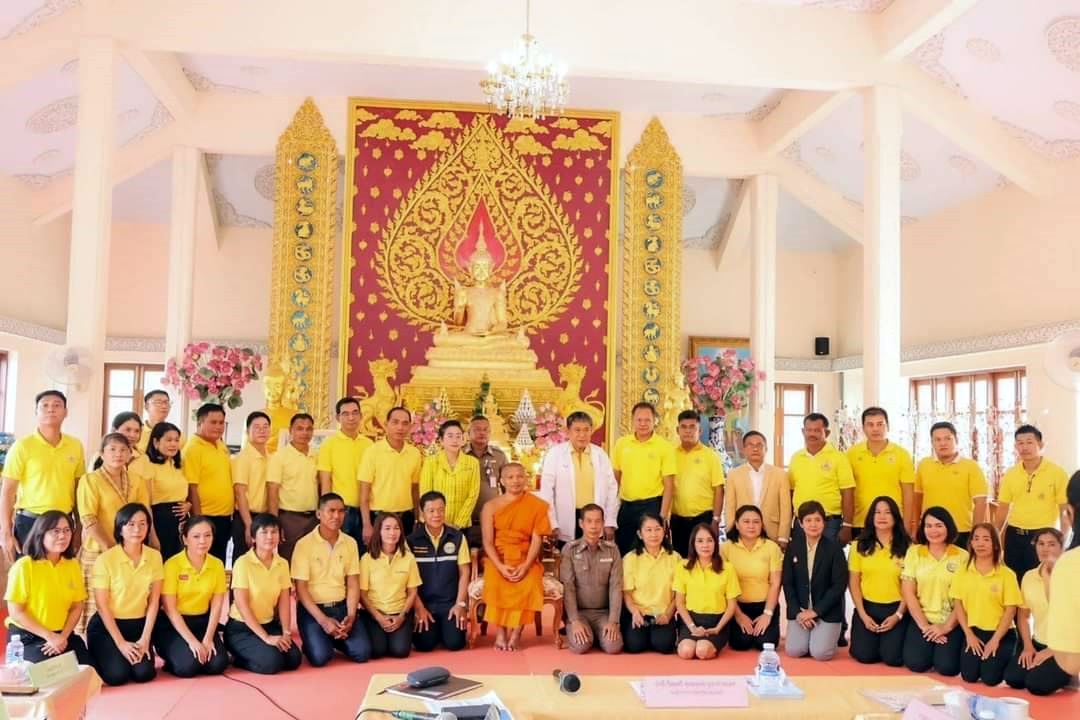 รอง ผวจ.กาญจน์ นำทีมเยี่ยมเสริมพลังติดตามความก้าวหน้า พชอ.ห้วยกระเจา 
