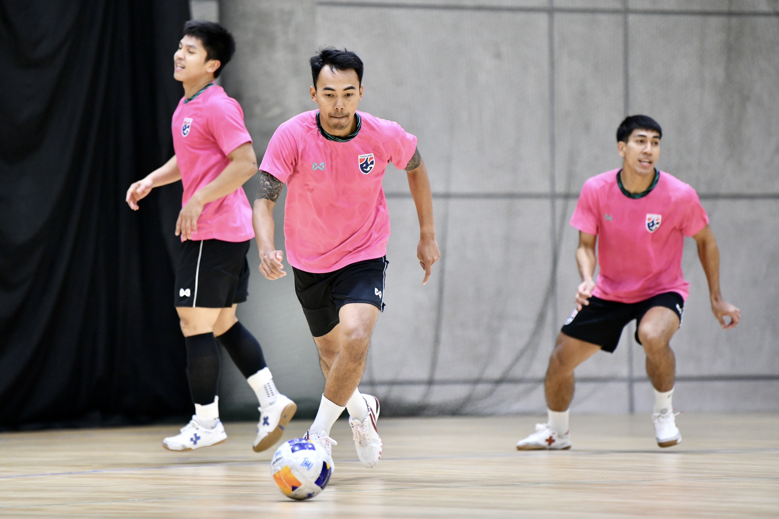 "ฟุตซอลไทย" ซ้อมเข้ม ก่อนลุยชิงตั๋วฟุตซอลโลก2024 กับ อิรัก  พรุ่งนี้ (24 เม.ย.)