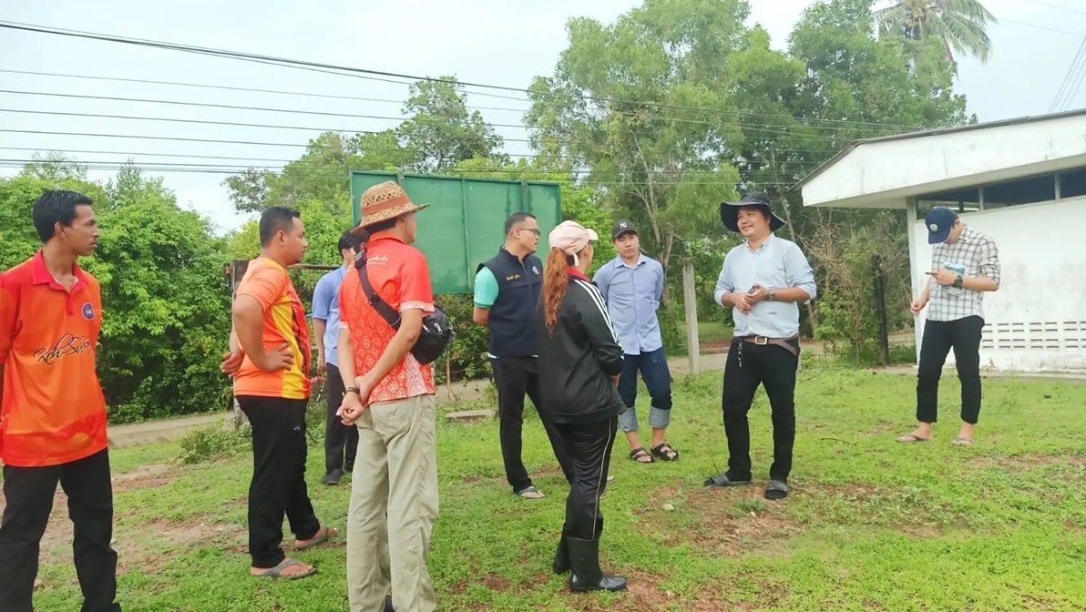 ชลประทานตรังจับมืออบต.เกาะสุกรปรับปรุงแหล่งน้ำเพื่อการอุปโภค - บริโภค