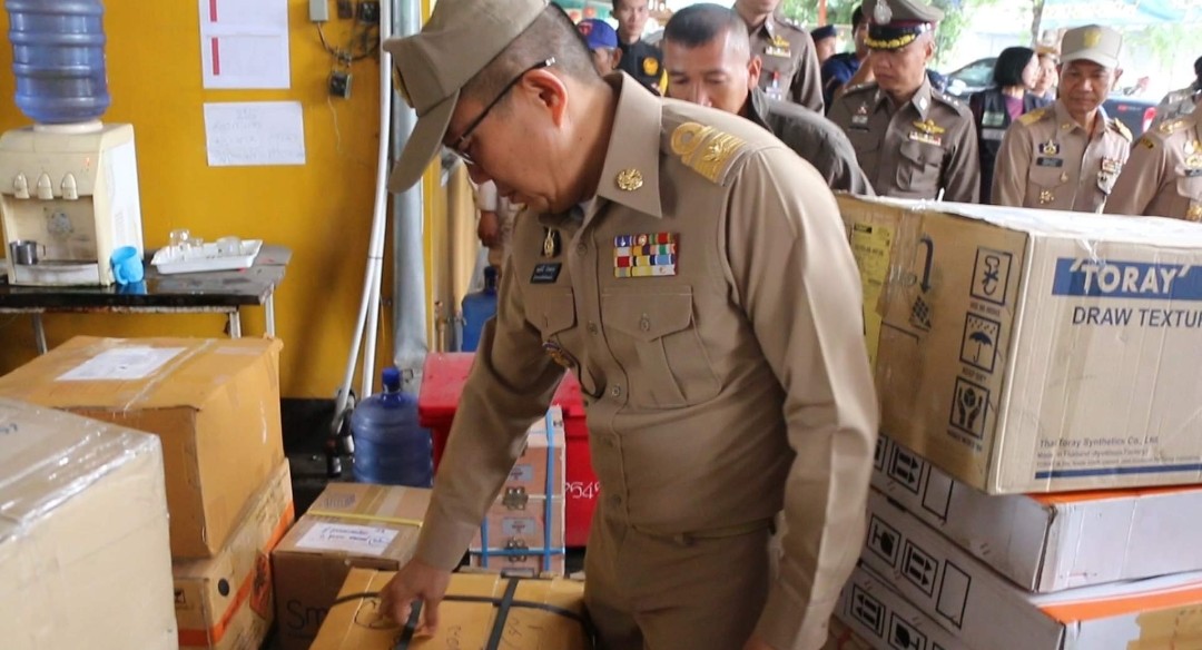 ตรวจแต่เช้า บริษัทขนส่งเอกชนทั่วเมืองขอนแก่น สกัดกั้นขบวนการค้ายาเสพติดทุกรูปแบบ