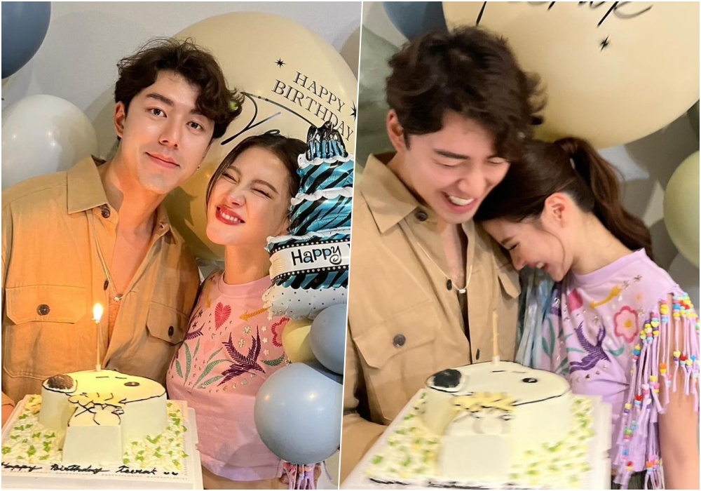 "ใบเฟิร์น" แฮปปี้เบิร์ธเดย์ "นาย ณภัทร" มีโมเมนต์หวาน ชวนฟิน