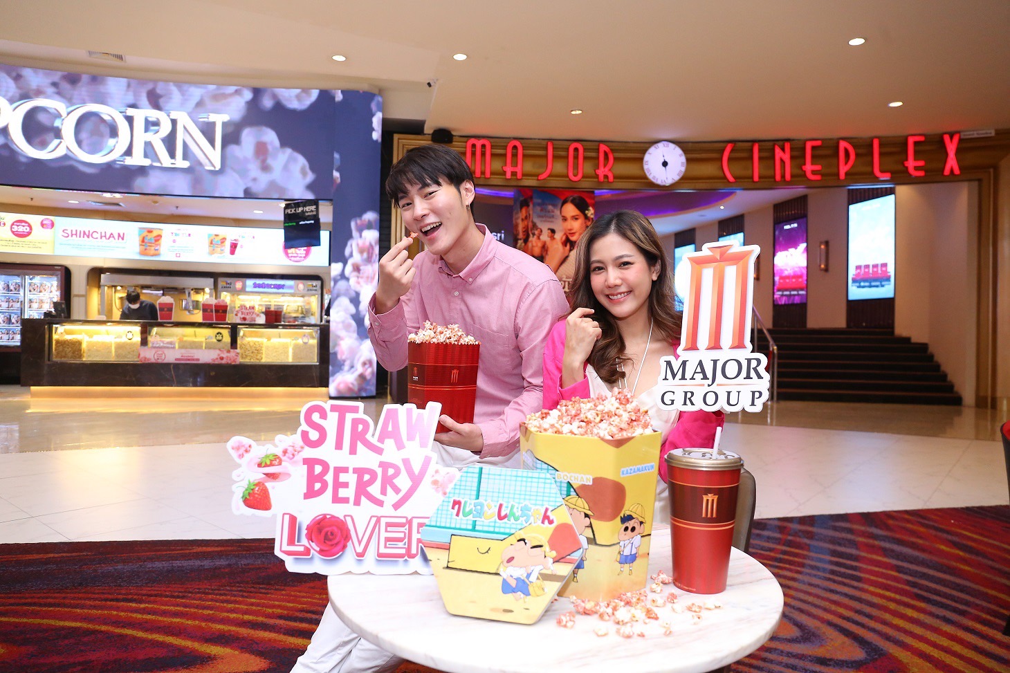 เมเจอร์ ซีนีเพล็กซ์ กรุ้ปต้อนรับเดือนแห่งความรักด้วยป๊อปคอร์นสีชมพู ความหอมอร่อยที่มีเพียงปีละครั้งกับ “ป๊อปคอร์น รสสตรอว์เบอร์รี่”