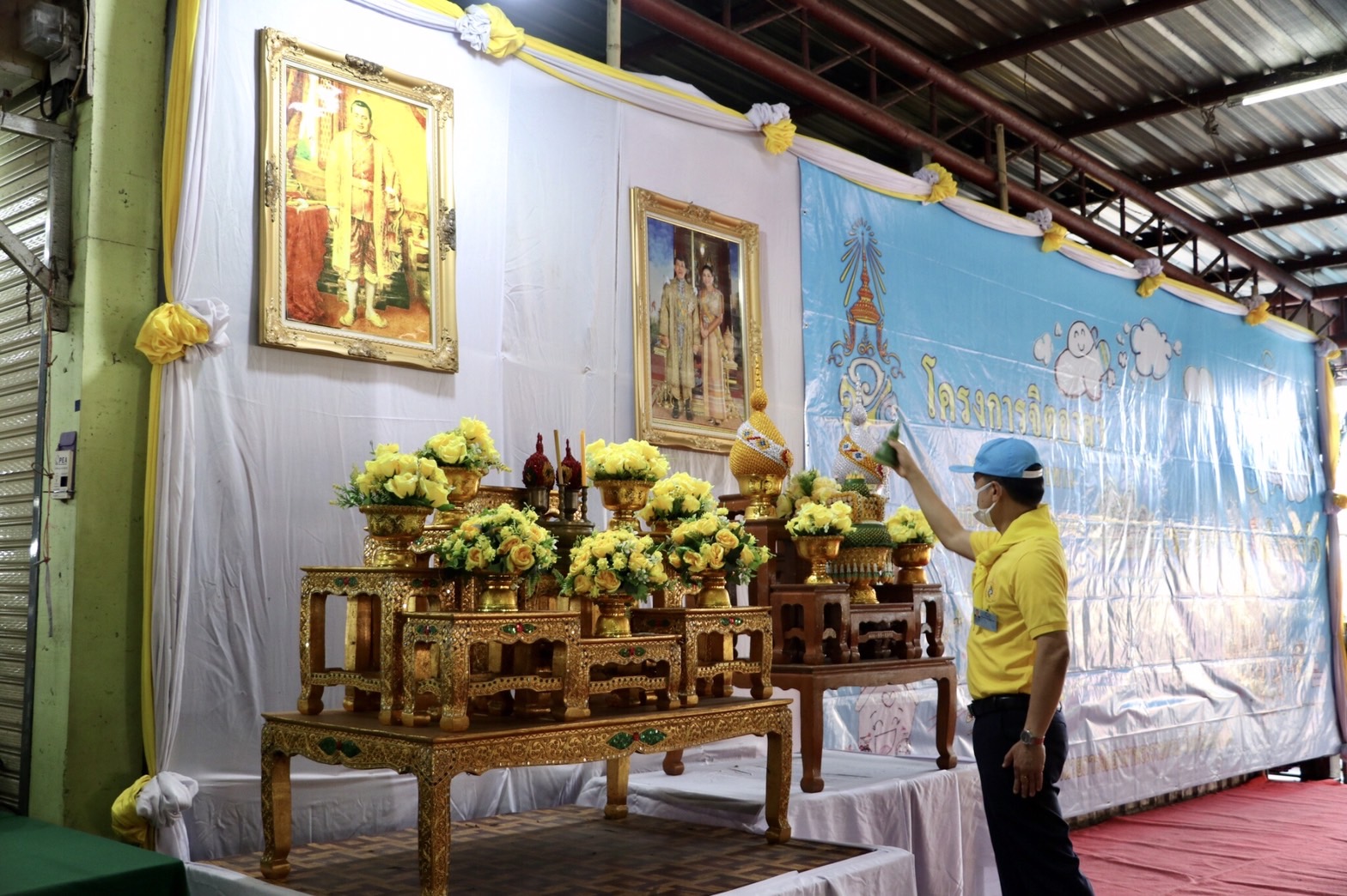 ร้อยเอ็ดจัดกิจกรรมจิตอาสาพัฒนาและทำความสะอาด เนื่องในวันที่ระลึกพระบาทสมเด็จพระนั่งเกล้าเจ้าอยู่หัว