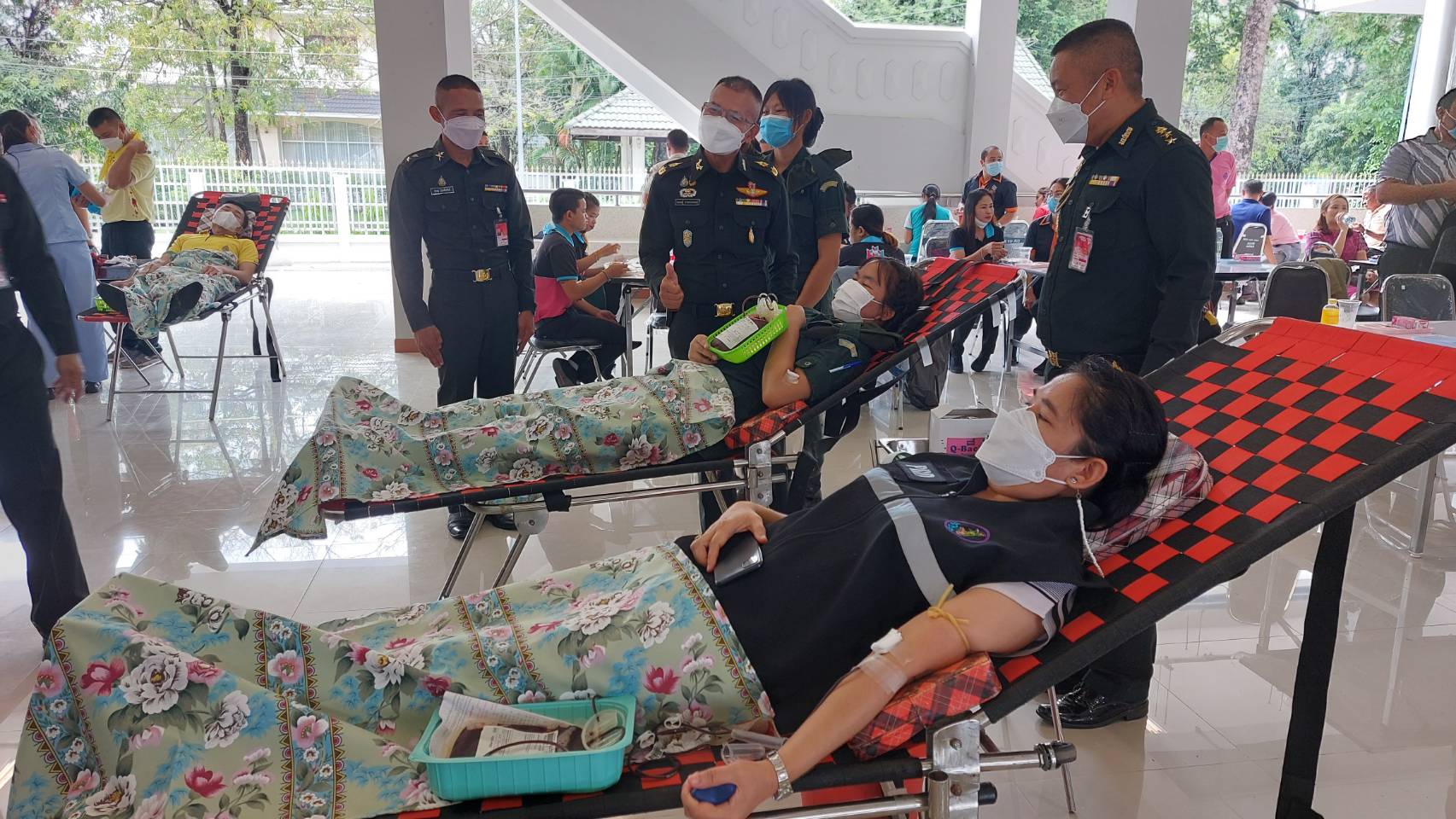 รวมพลังช่วยกาชาดร่วมบริจาคโลหิต เนื่องในวันกาชาดโลก