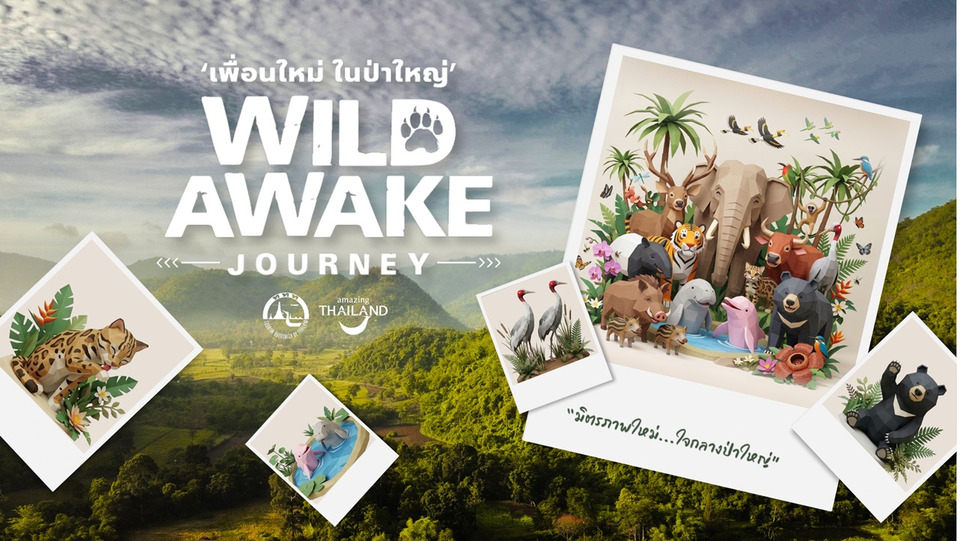 ททท. คิกออฟ “WILD AWAKE JOURNEY” รุกตลาดในประเทศ ดันท่องเที่ยวเชิงอนุรักษ์ ปั้นไทยสู่จุดหมายยั่งยืนระดับโลก