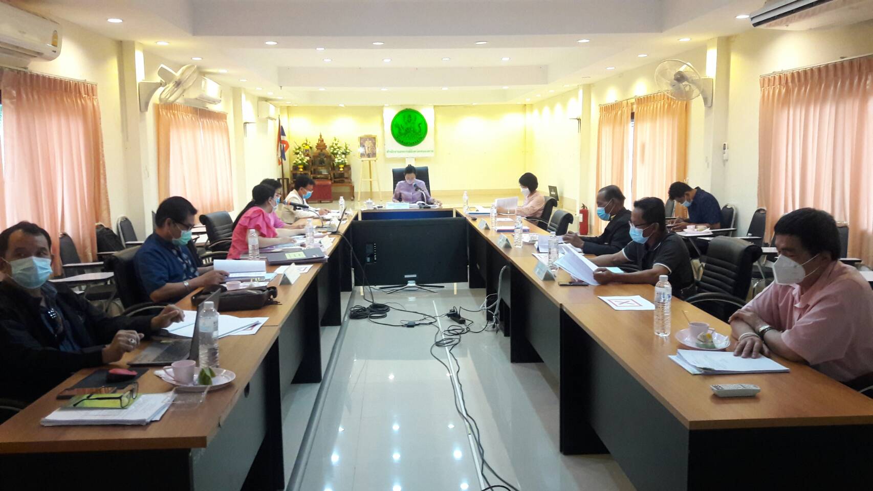 สหกรณ์จังหวัดหนองคาย ประชุมคณะอนุกรรมการพิจารณาปล่อยกู้เงินกู้กองทุนพัฒนาสหกรณ์ระดับจังหวัด 