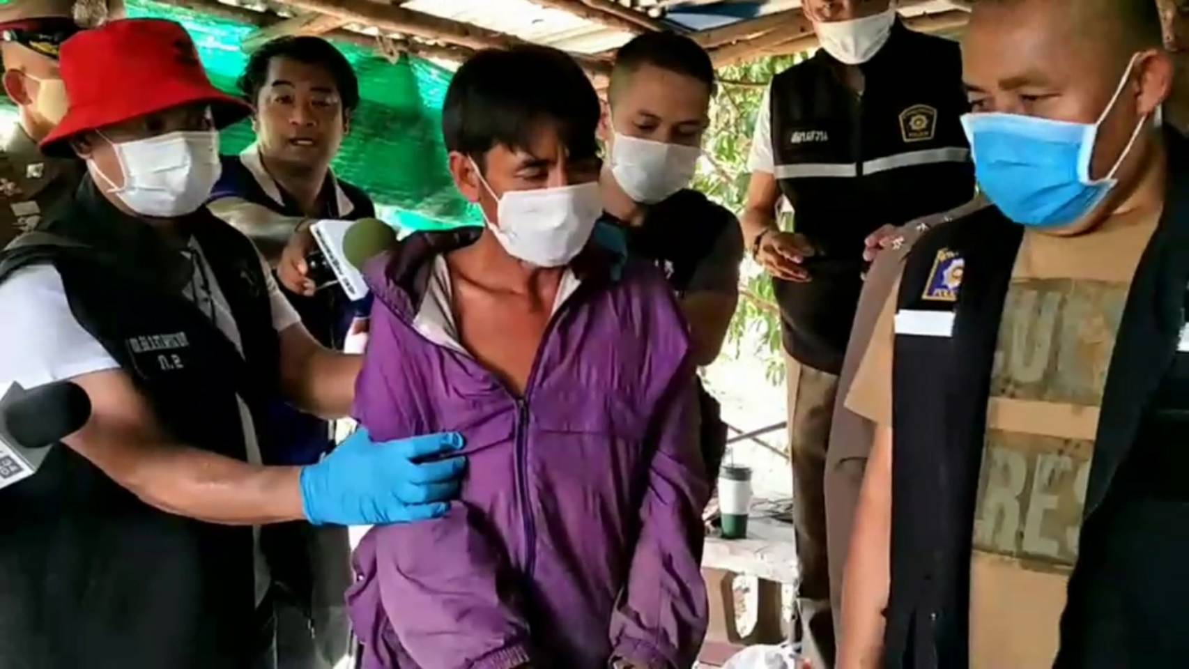 รวบสามีโหดที่ใช้ด้ามจอบตีศีรษะของภรรยาเสียชีวิต แล้วลากศพเข้าบ้านอำพรางคดี