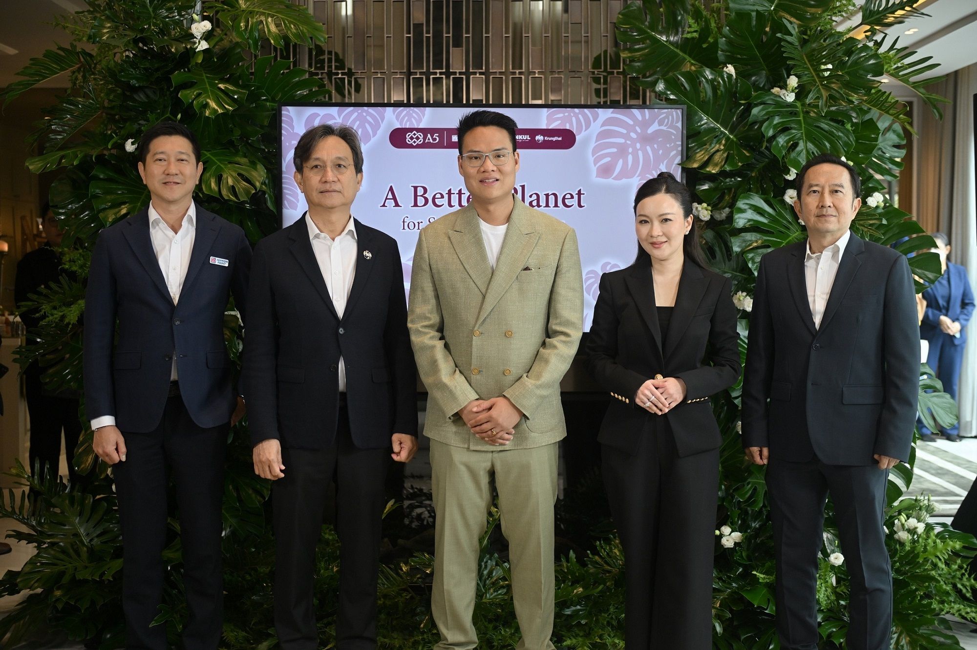 A5 กางโรดแมปสู่ Carbon Neutrality ปี 2050 ปักธงใช้วัสดุรักษ์โลก 80% ปี 2030 ผนึก 4 พันธมิตรยักษ์ใหญ่ขับเคลื่อน ESG 