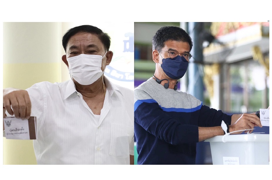 รีบไปใช้สิทธิ์ 'อัศวิน-ศิธา'ออกไปเลือกตั้งผู้ว่าฯกทม. พร้อมเชิญชวนคนกรุงออกไปเลือกตั้งกันเยอะๆ