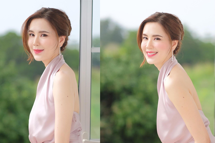 ลุคนี้สวยแพงมาก !! 'เจี๊ยบ พิจิตตรา' ในชุดเดรสสุดหวานแต่แอบซ่อนเปรี้ยว 