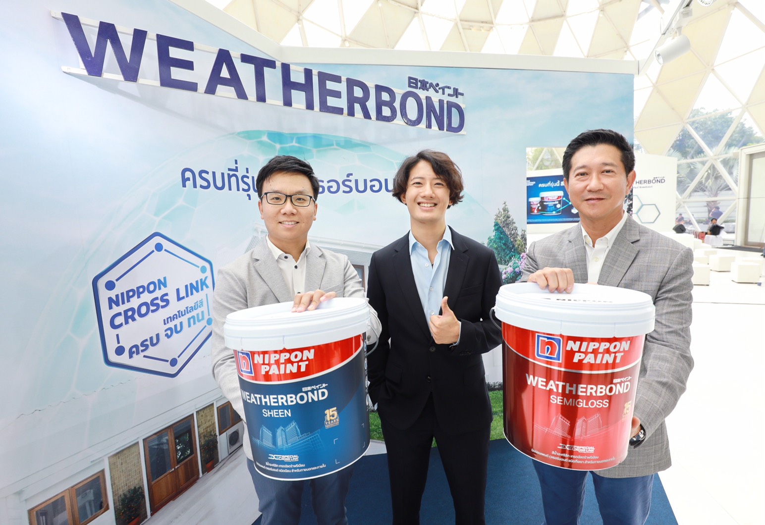 นิปปอนเพนต์ ส่ง “เวเธอร์บอนด์” เขย่าตลาดสีทาบ้านอัลตร้าพรีเมียม  ชู NIPPON CROSS-LINK TECHNOLOGY เทคโนโลยีสี ครบ จบ ทน