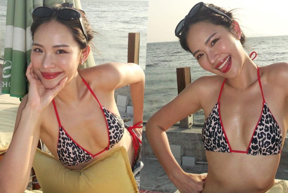 "สอง ณัชชา" จัดบิกินีลายเสือตัวจิ๋วอวดท่อนบนแซ่บเต็มตา