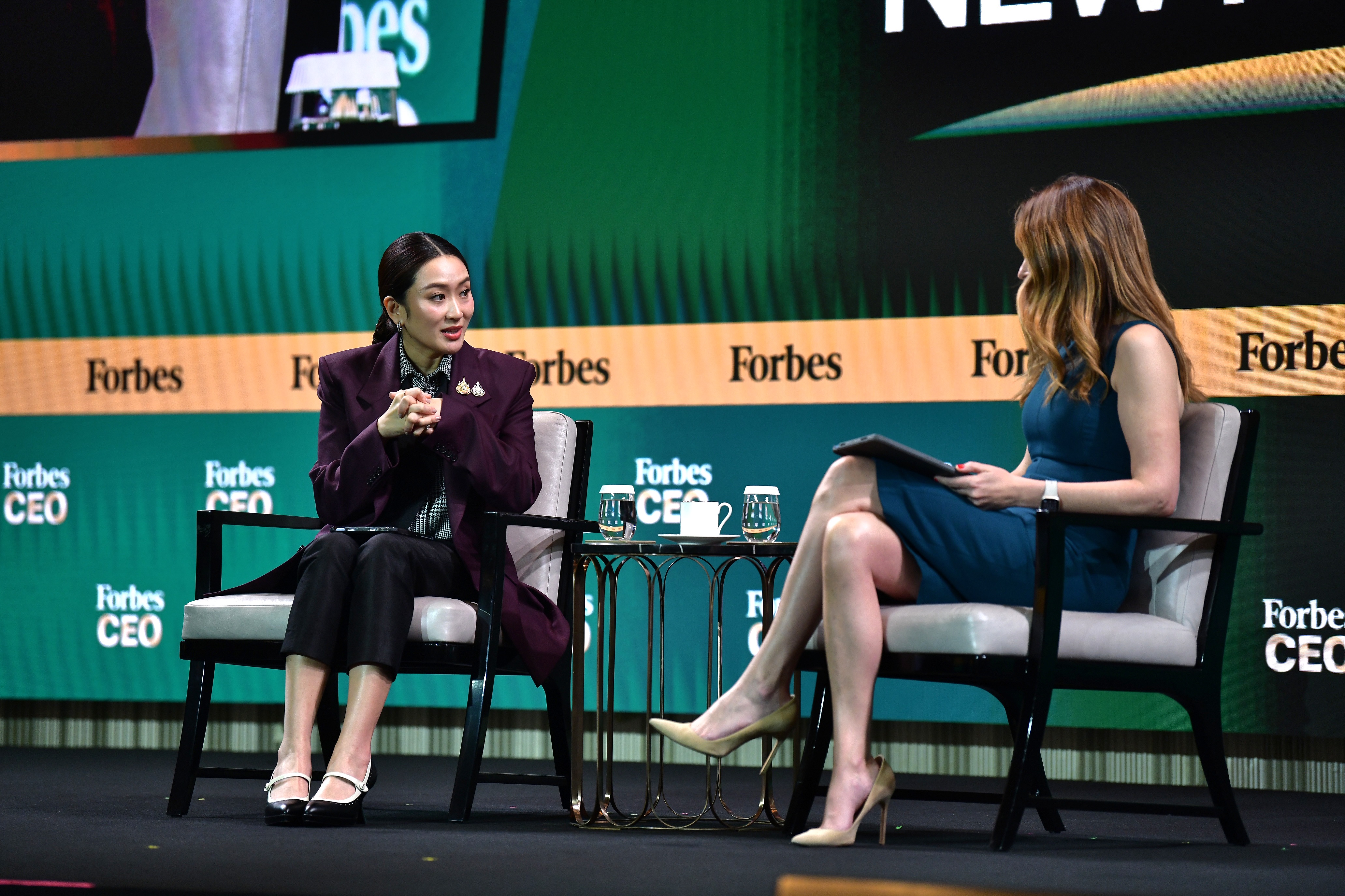 “แพทองธาร” โชว์วิชั่นเวที Forbes ลุยส่งเสริมซอฟต์พาวเวอร์ เผยคำแรกต่างชาติถาม "พ่อ-อา" เป็นอย่างไร