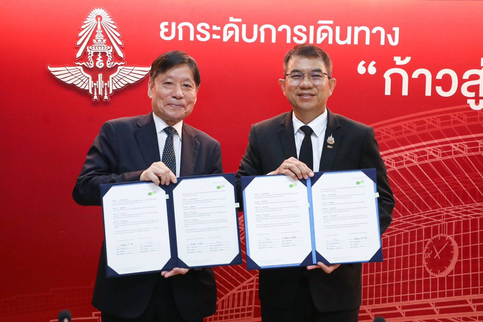  รฟท. จับมือ EJRCF ลงนามความเข้าใจทุน “JR East Fellowship 2026- Follow-up 2027” พัฒนาบุคลากรระบบรางไทย สู่มาตรฐานสากล