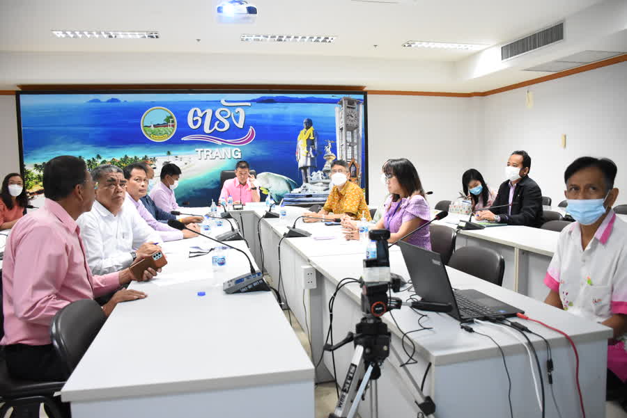 ตรังประชุมหารือเรื่องการกำหนดราคาอสังหาริมทรัพย์และเงินค่าทดแทนที่ถูกเวนคืน สำหรับโครงการขยายสนามบินตรัง