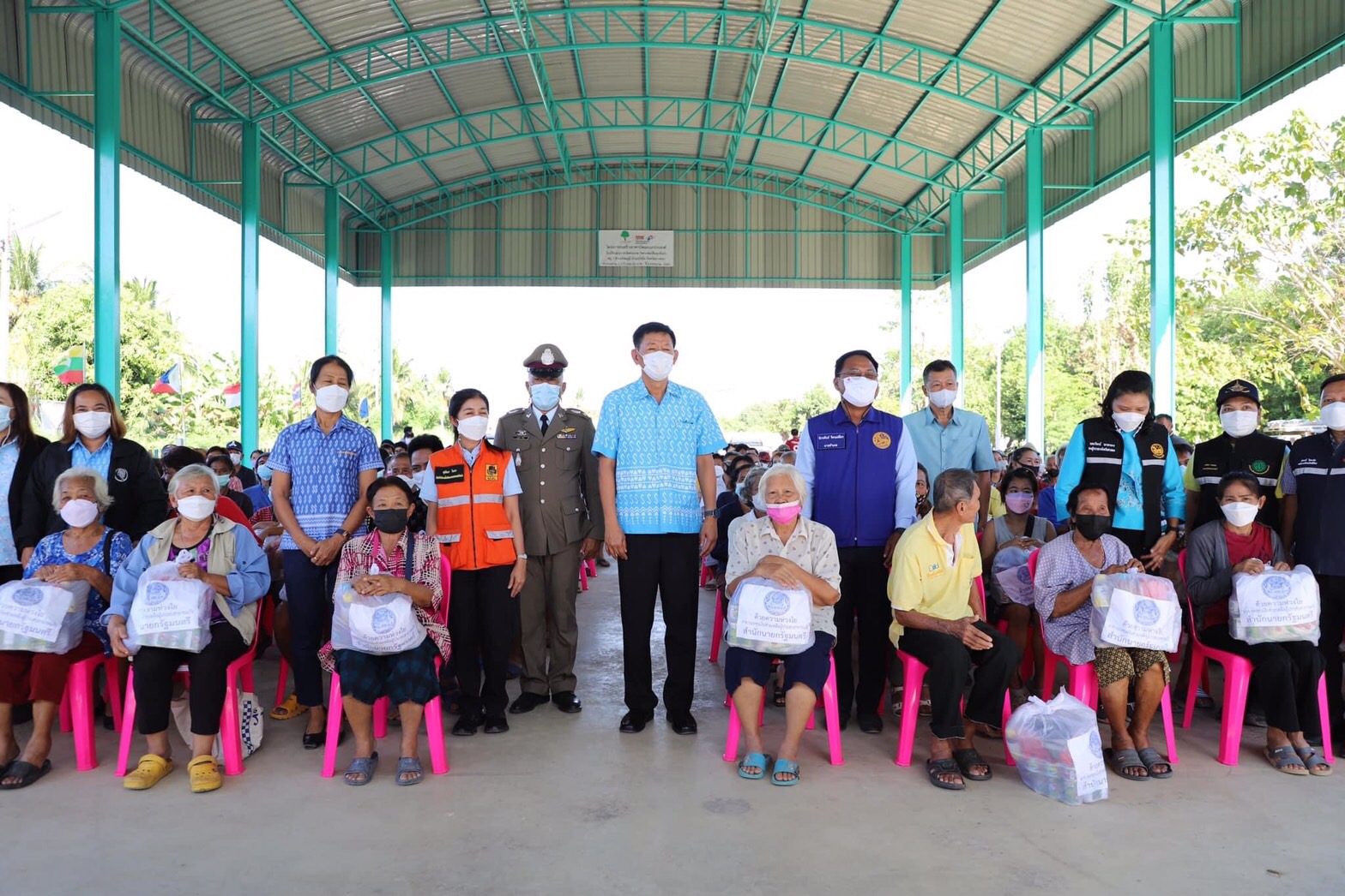 กองทุนเงินช่วยเหลือผู้ประสบสาธารณภัยฯ ช่วยผู้ประสบอุทกภัยในพื้นที่อำเภอไชโย 