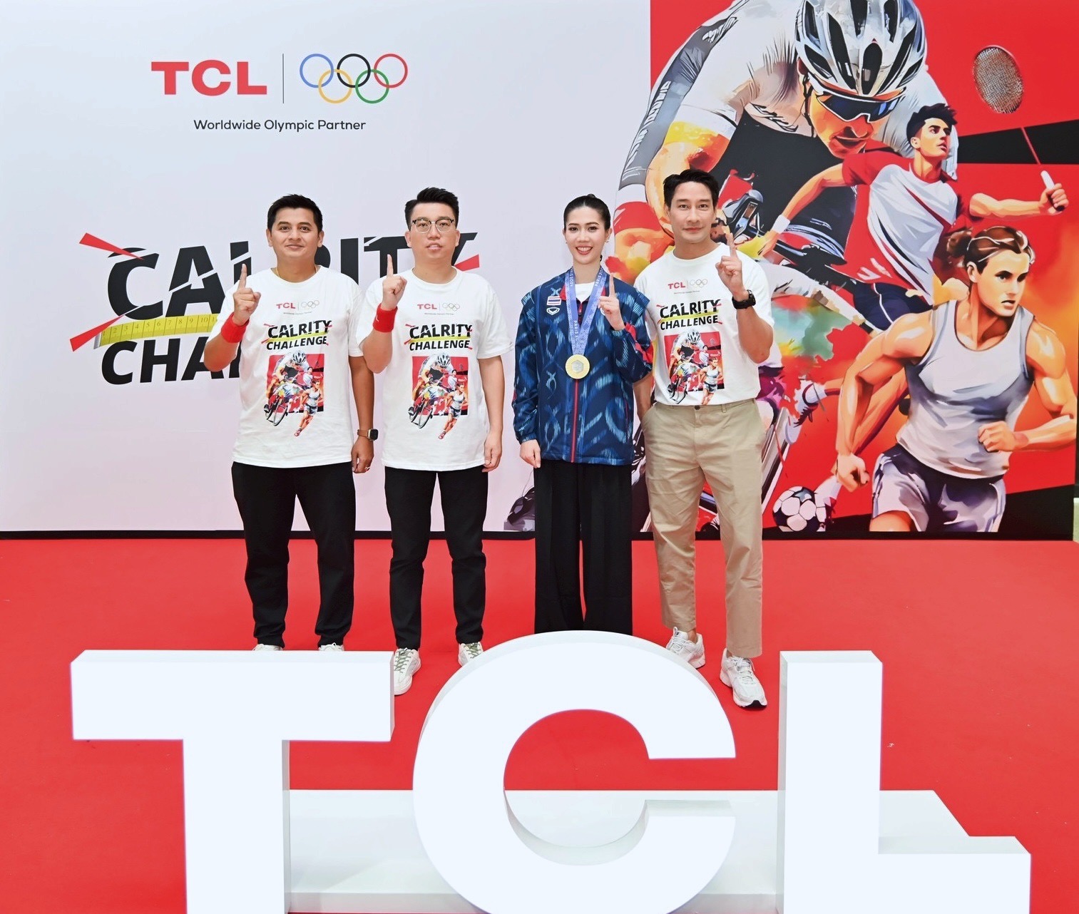 TCL ฉลองวันโอลิมปิกสากล เปิดแคมเปญ “CALRITY CHALLENGE เบิร์นเพื่อแบ่งปัน พลังเพื่อสังคม”