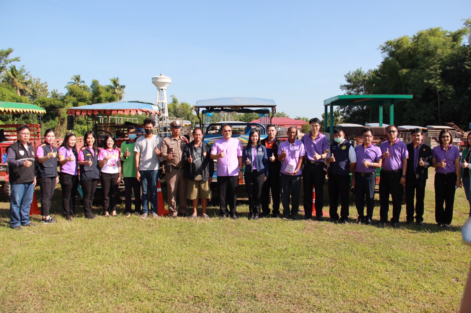 ขนส่งจัดโครงการรถเกษตรกรรมปลอดภัย ห่วงใยผู้ใช้รถใช้ถนนจังหวัดพิษณุโลก”