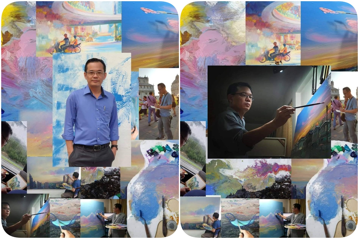 เชิญชมนิทรรศการเดี่ยวแสดงผลงานจิตรกรรม “City Escape: A celestial journey” เที่ยวทิพย์