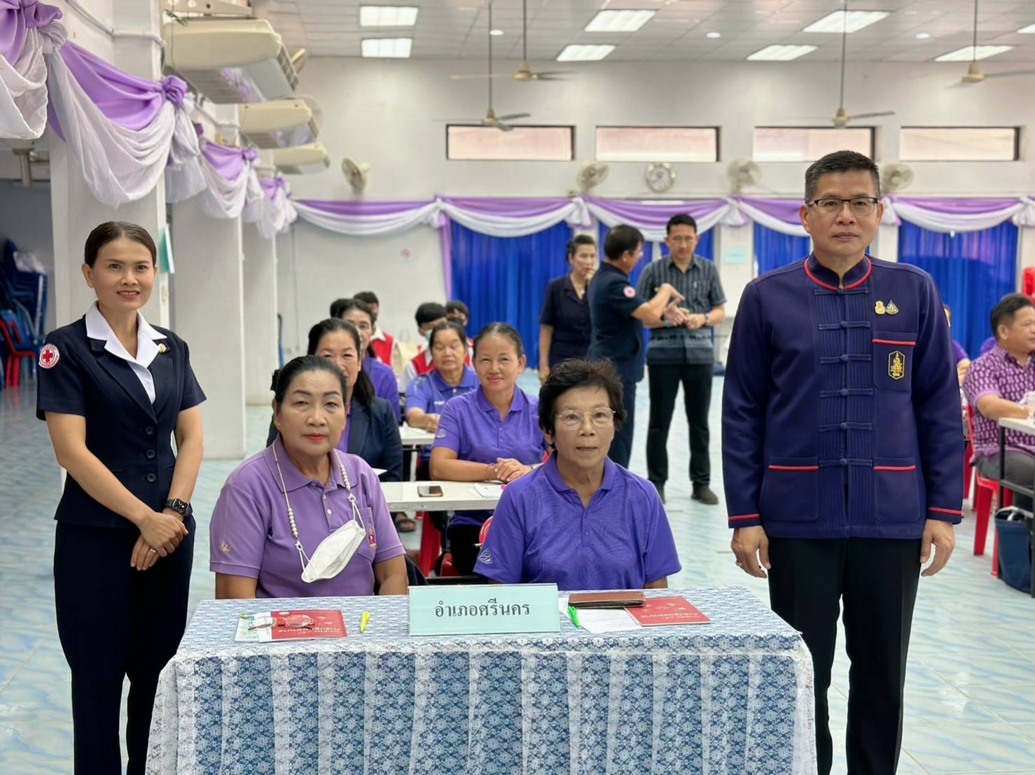 เหล่ากาชาดสุโขทัย อบรมจิตอาสาสมัครสภากาชาดฯ หลักสูตรปฐมพยาบาลแบบบูรณาการ 