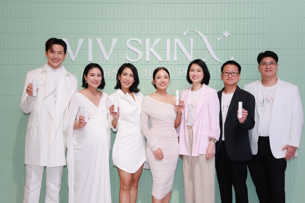 “จุ๋ย วรัทยา”ร่วมกับ “SkinX”พร้อมทีมแพทย์สร้างแบรนด์ “VIV SKINX” เจาะตลาดคนรักผิวทุกเจเนอเรชัน