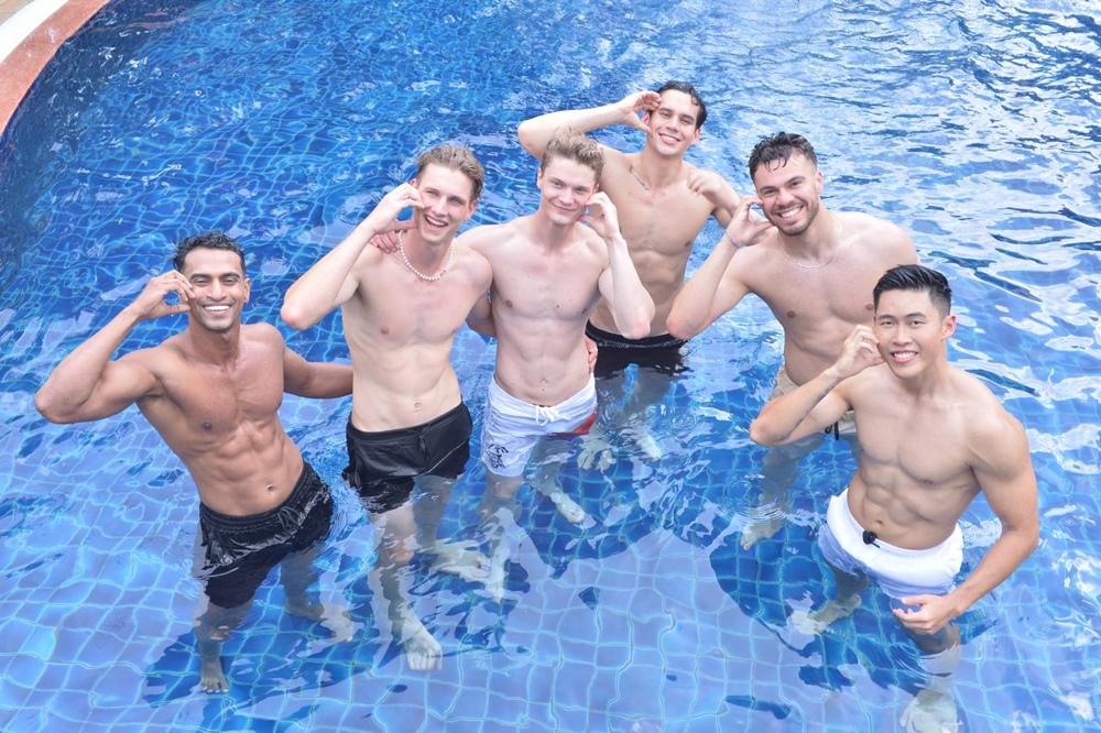 MANHUNT INTERNATIONAL อวดหุ่นแซ่บ ในกิจกรรมถ่ายแฟชั่นชุดกีฬาสุดแข็งแกร่ง!
