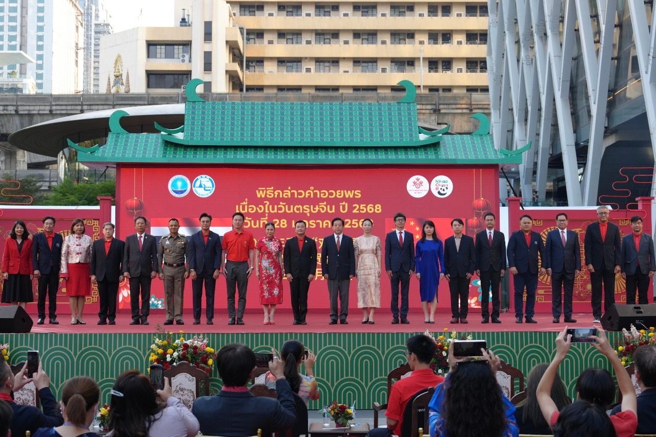 ไทยจัดเทศกาลตรุษจีนกระหึ่มทั่วประเทศฉลองครบ 50 ปีสัมพันธ์ทางการทูตไทย-จีนคาดสร้างรายได้กว่า 4 หมื่นล้าน