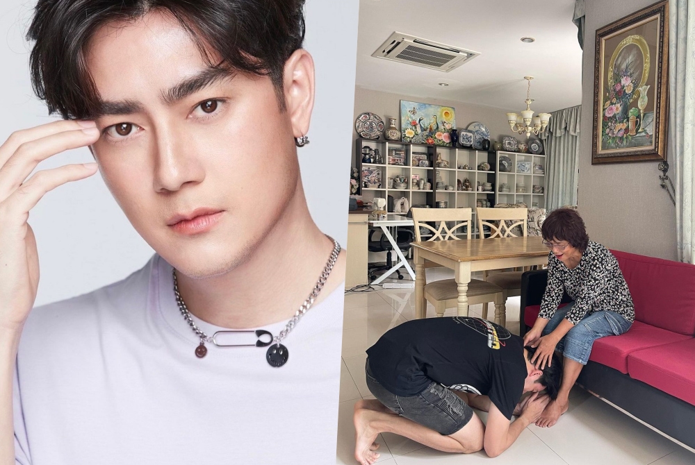 "ฟิล์ม รัฐภูมิ" กราบเท้าแม่ก่อนผ่าตัดลิ้นหัวใจรั่วระยะสุดท้าย