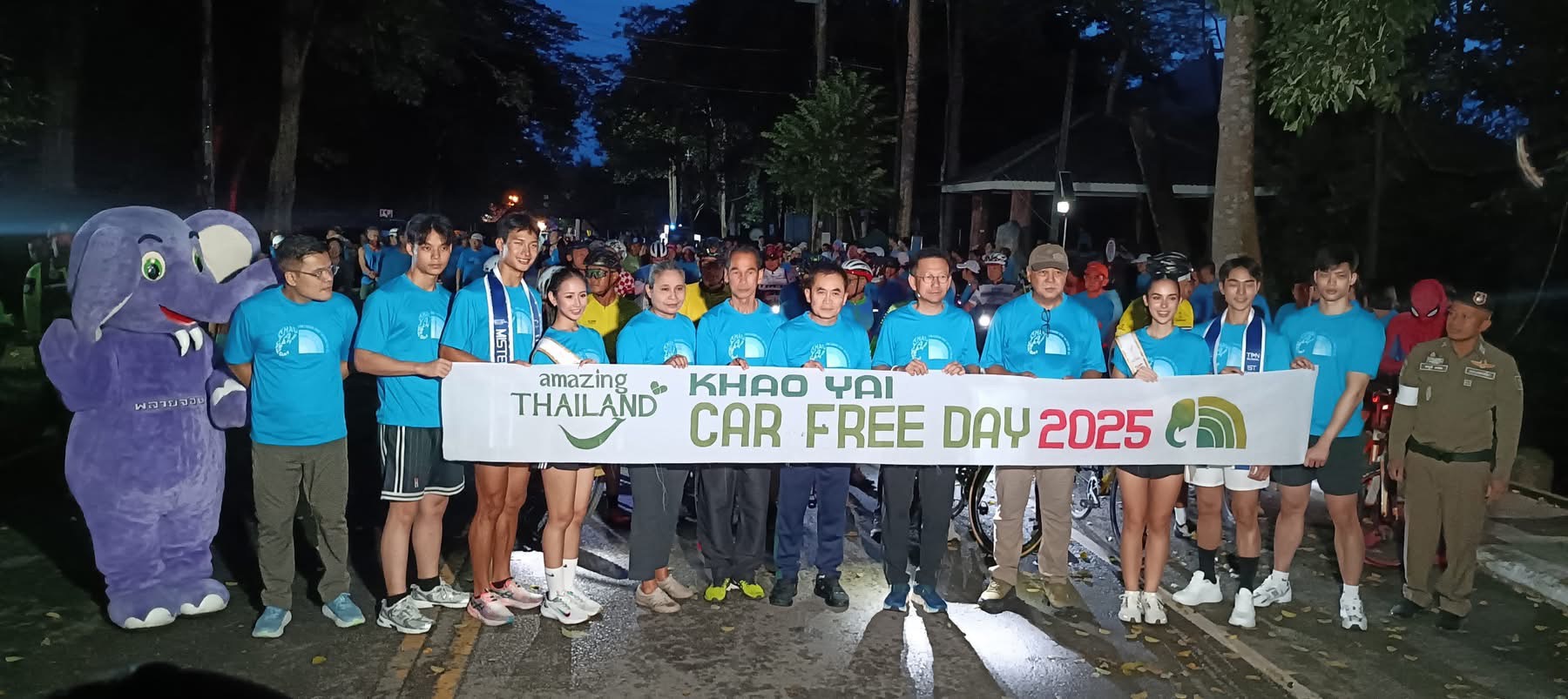 นักท่องเที่ยวแห่ร่วม Khao Yai Car Free Day นับพัน สุดฟินเดิน วิ่ง ปั่นจักรยาน ท่ามกลางธรรมชาติเขาใหญ่ เป็นมุดหมายของทั่วโลก ในปี 2026